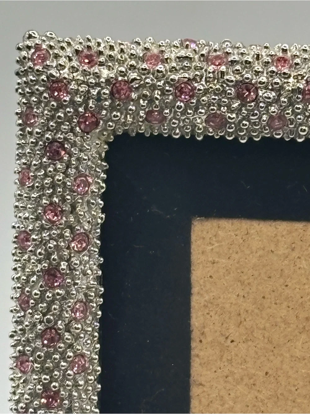 Ballerina Rhinestone Picture Photo Frame 3D Ballet Bling Metal Pink 4x6